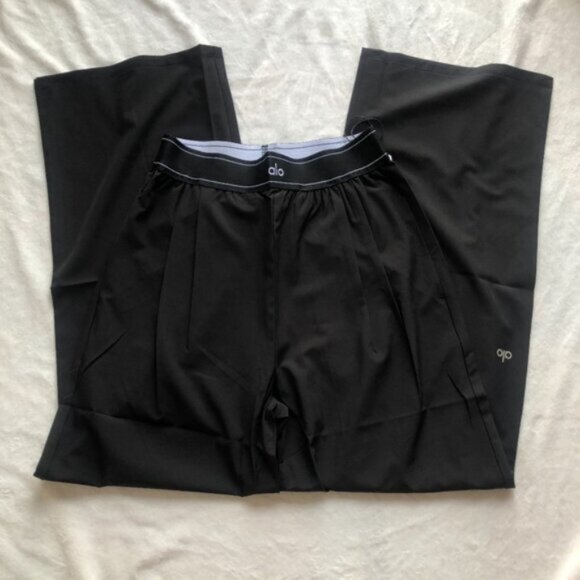 ALO Yoga Women's Black Suit Up Trouser (Regular Size S) - Picture 3 of 5